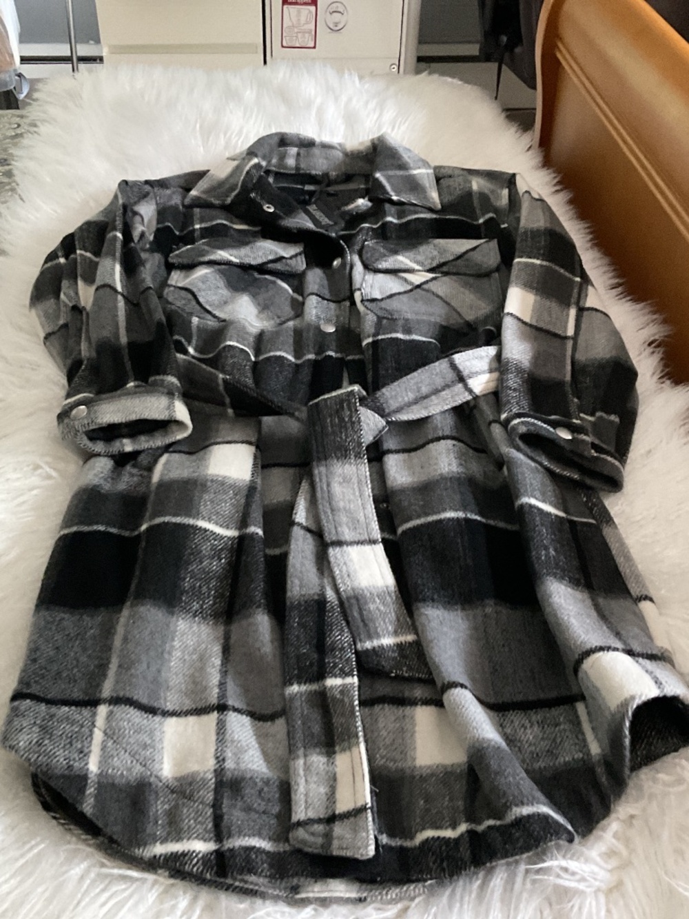 Blank NYC Plaid Shacket